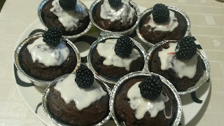 Brioșe cu ciocolata