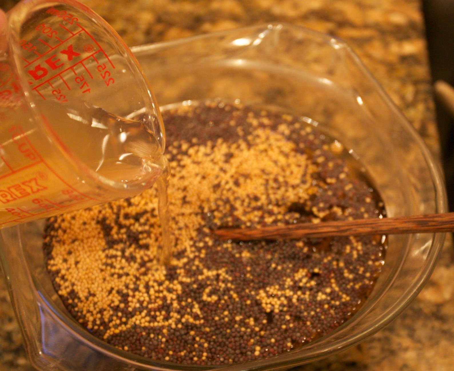 Making Whole Grain Mustard