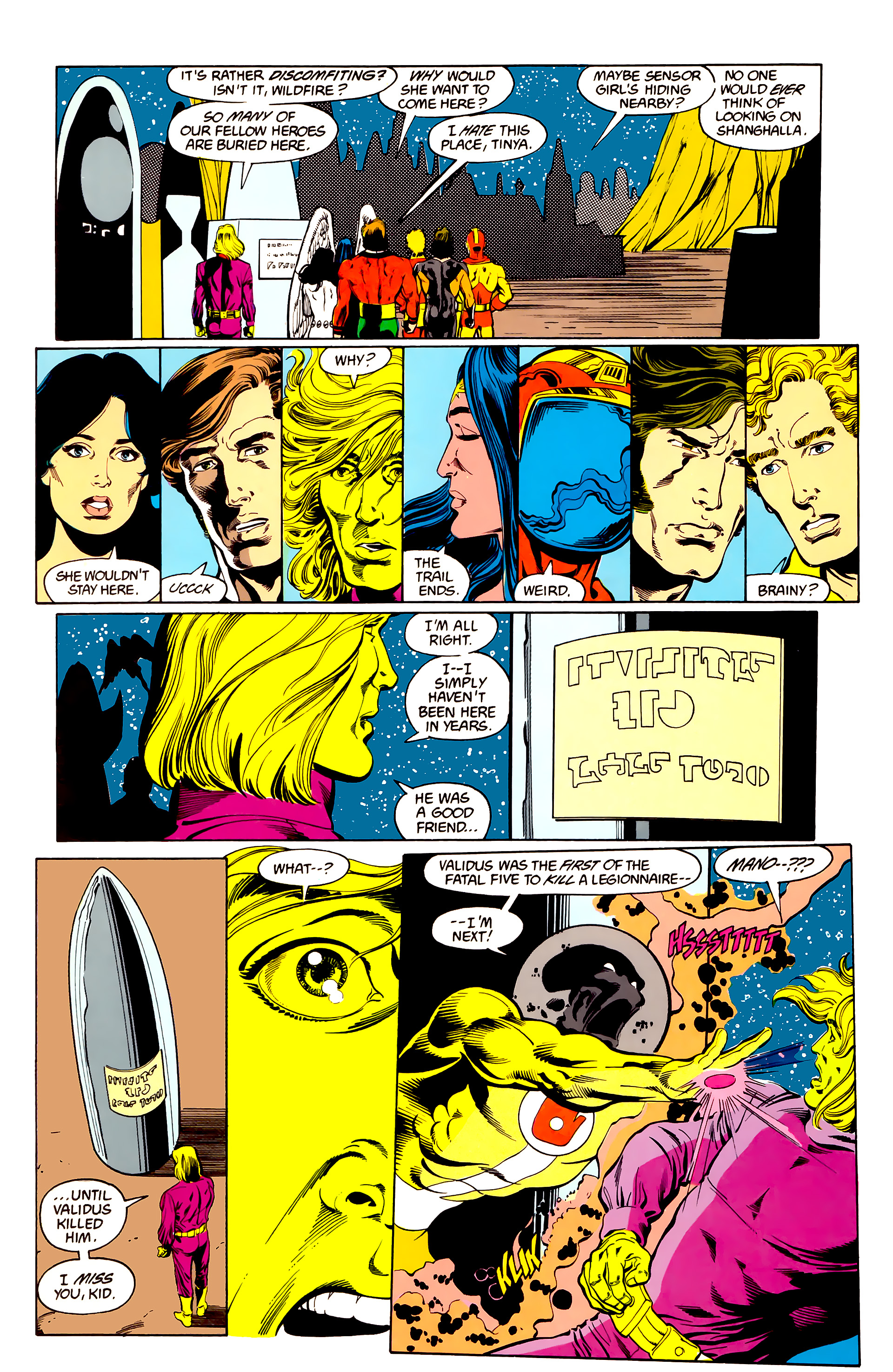 Read online Legion of Super-Heroes (1984) comic -  Issue #25 - 13