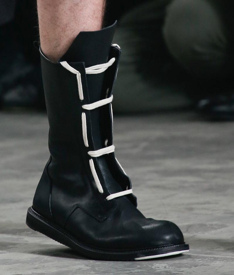 Fashion & Lifestyle: Rick Owens Shoes... Spring 2014 Menswear