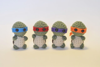 PATRON GRATIS LAS TORTUGAS NINJA AMIGURUMI 33524