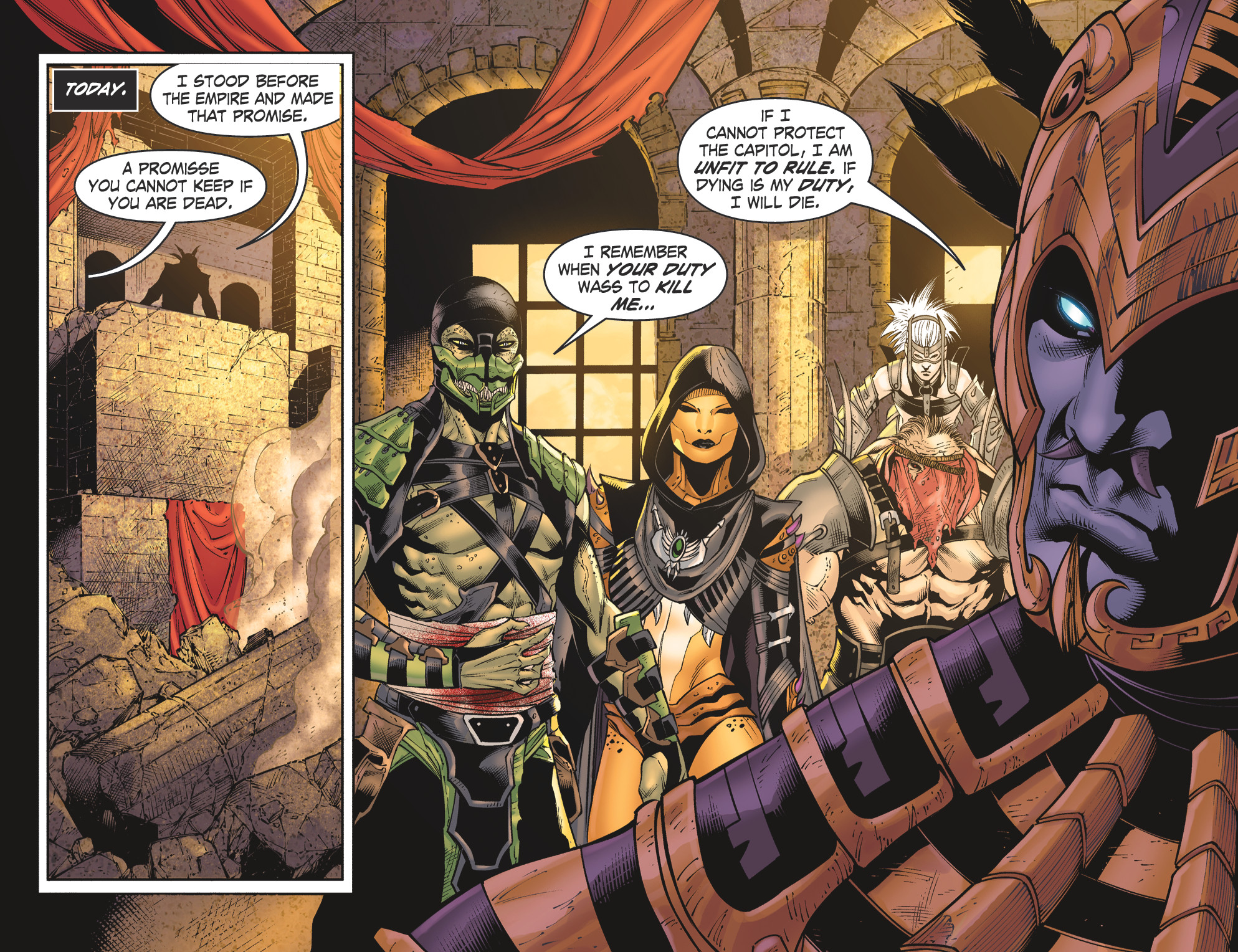 Read online Mortal Kombat X [I] comic -  Issue #19 - 5