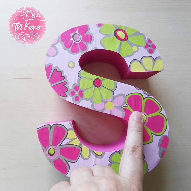 Tía Keko y manualidades con letra