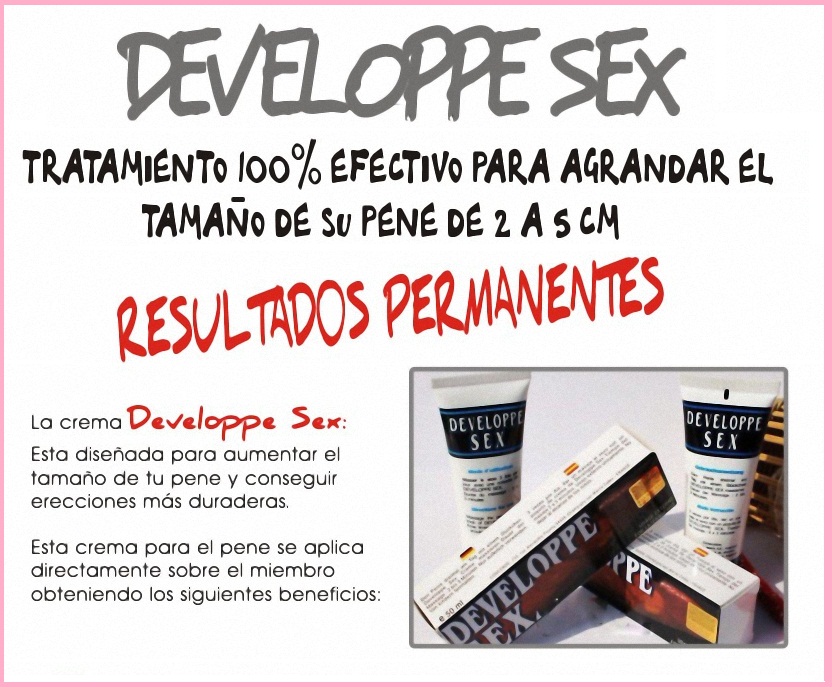 crema para el crecimiento del pene