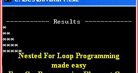 Nested For Loop Programming Star Shapes ~ C++ Tutorial With Basic ...