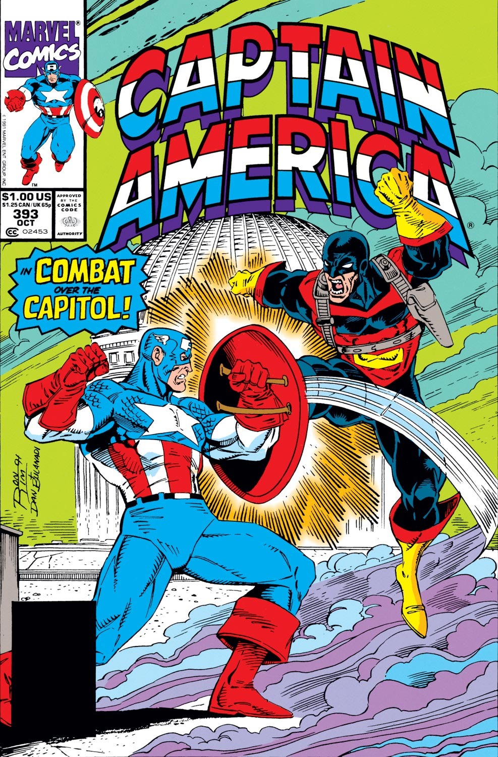 Captain America (1968) Issue #393 #326 - English 1