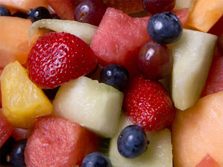 Ensaladas de frutas frescas