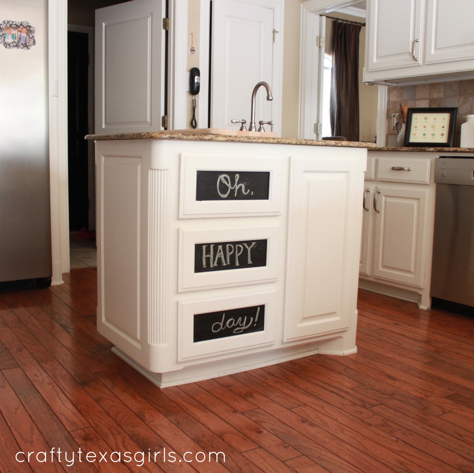 Crafty Texas Girls Crafty HowTo Door Chalkboards, TWO Ways