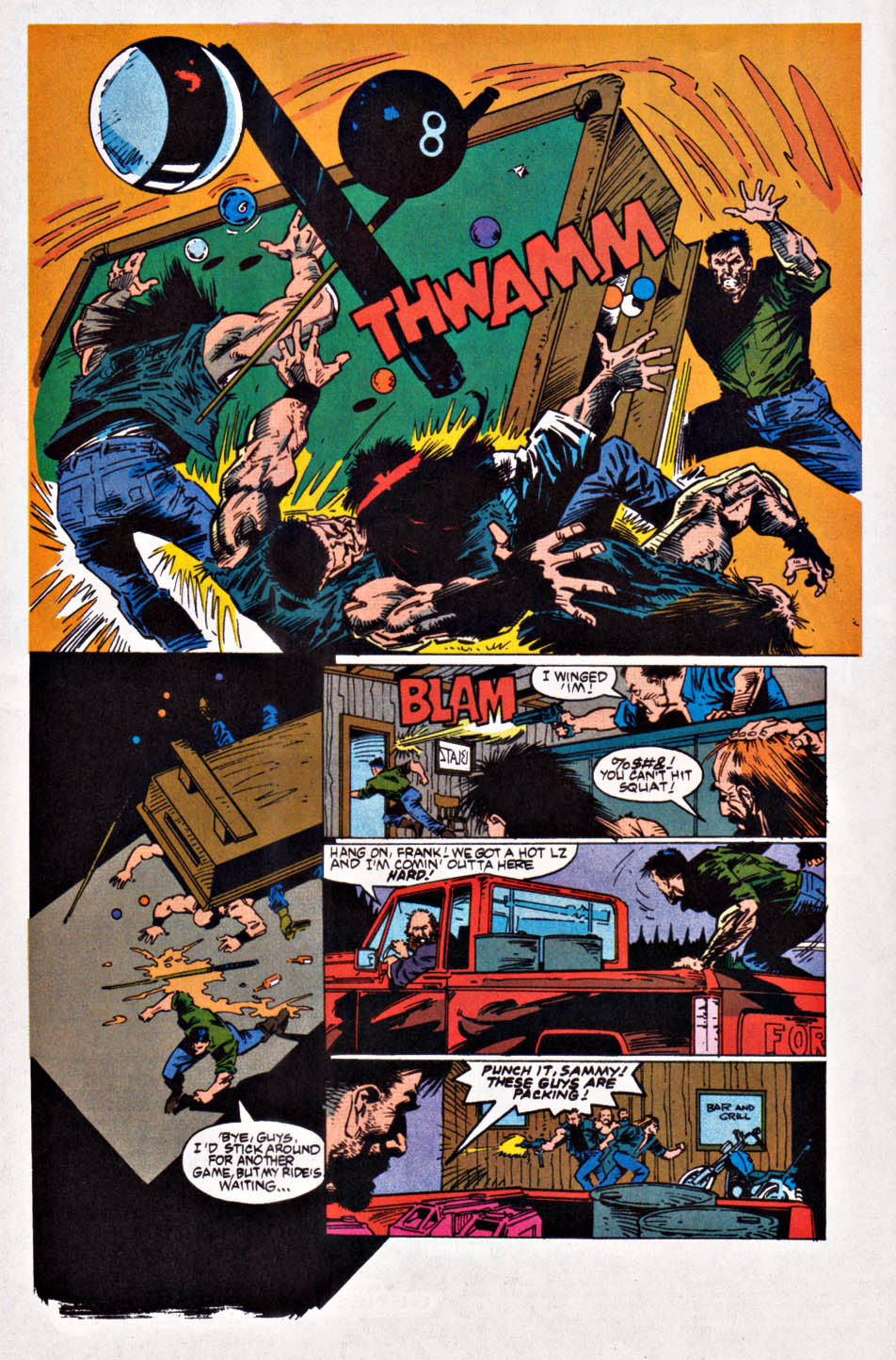 Read online The Punisher (1987) comic -  Issue #77 - Survival - 6