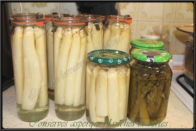 LA TABLE LORRAINE D'AMELIE: SALADE PRINTANIERE AUX DEUX ASPERGES