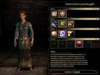Dragon Age Origins creazione personaggio