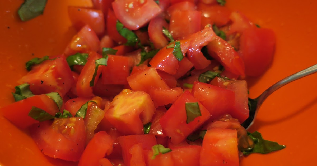 tomato & basil brown butter spaghetti