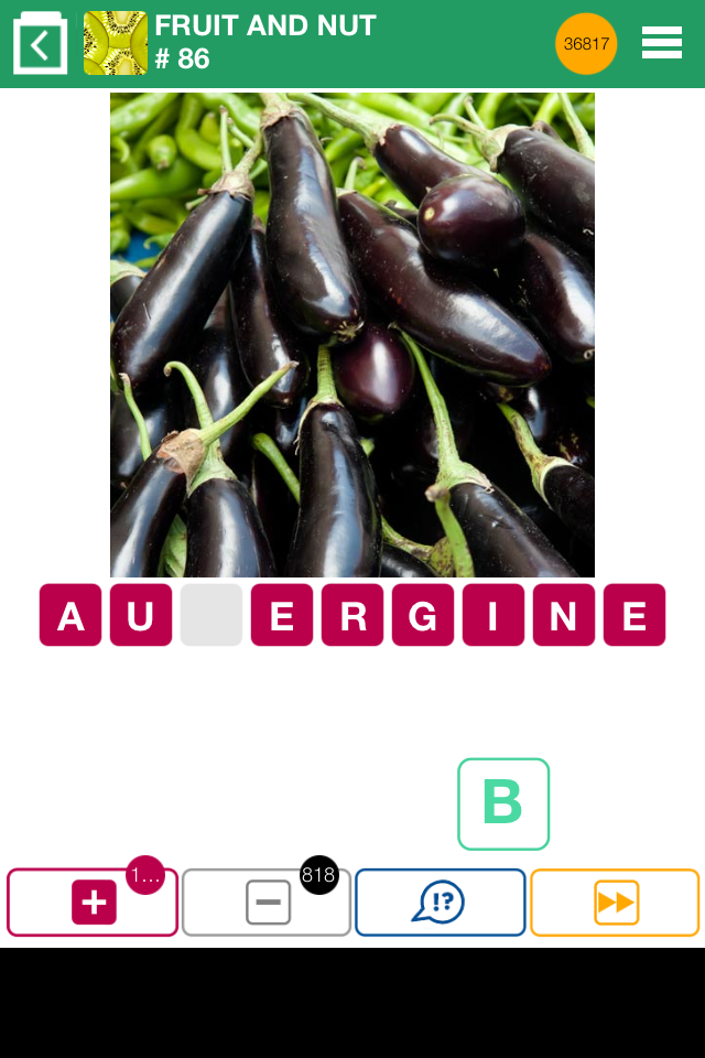 App and Answers 100 Pics 1 Picture Quiz Fruit and Nut Level 8190 Answers