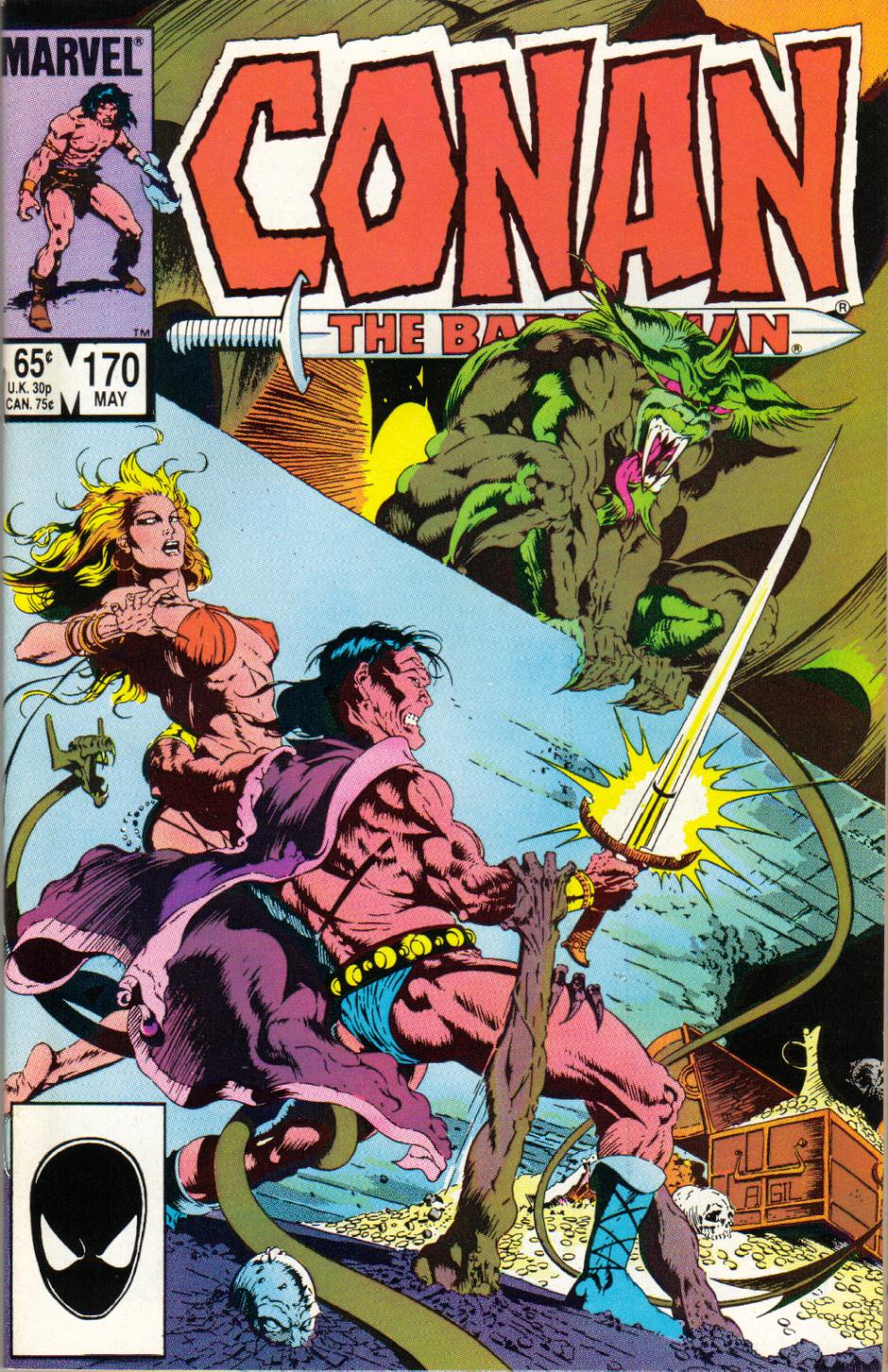 Read online Conan the Barbarian (1970) comic -  Issue #170 - 1