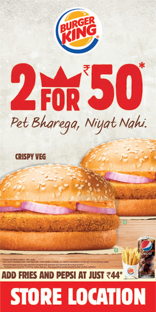 BURGER KING® offers a Double dose of Taste with its new Value Offering BURGER KING® offers a Double dose of Taste with its new Value Offering
