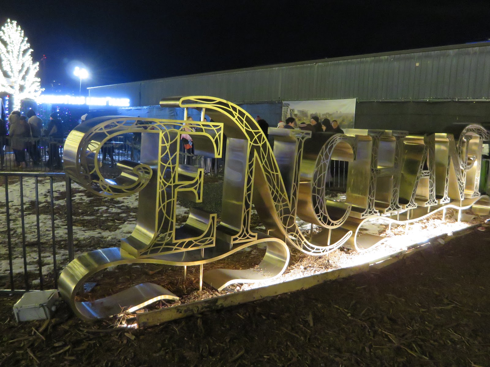 Enchant Christmas Light Maze and Market Vancouver, Canada chichicho