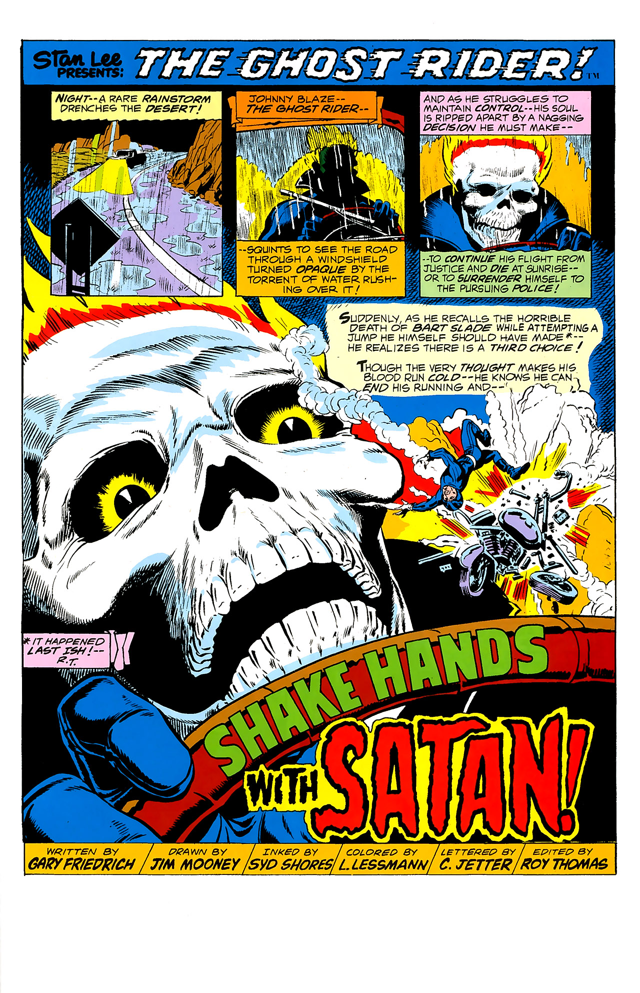 Read online Ghost Rider (1973) comic -  Issue #2 - 2