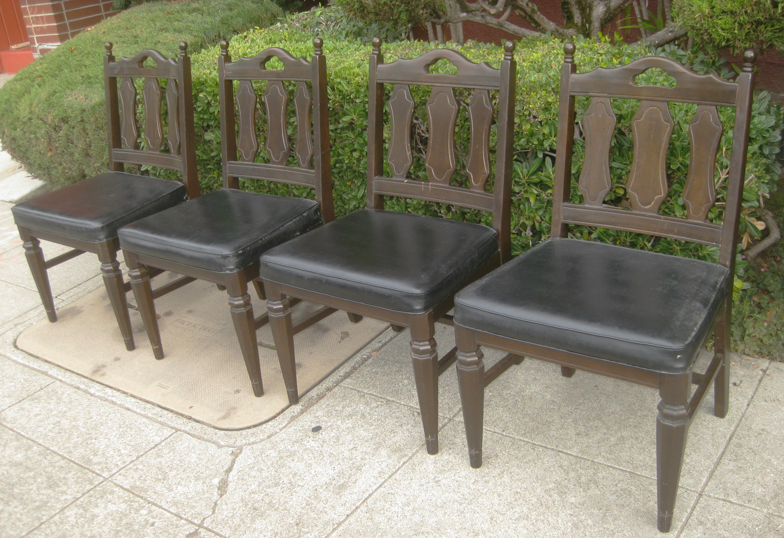 UHURU FURNITURE & COLLECTIBLES: SOLD - Four Chairs - $100