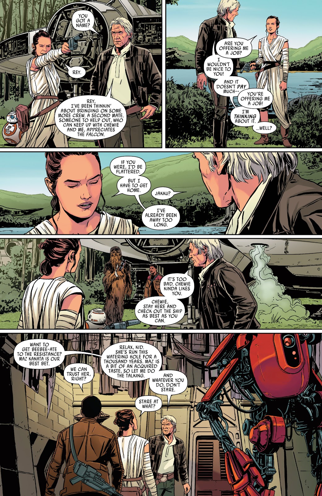 Star Wars: The Force Awakens Adaptation issue 3 - Page 14