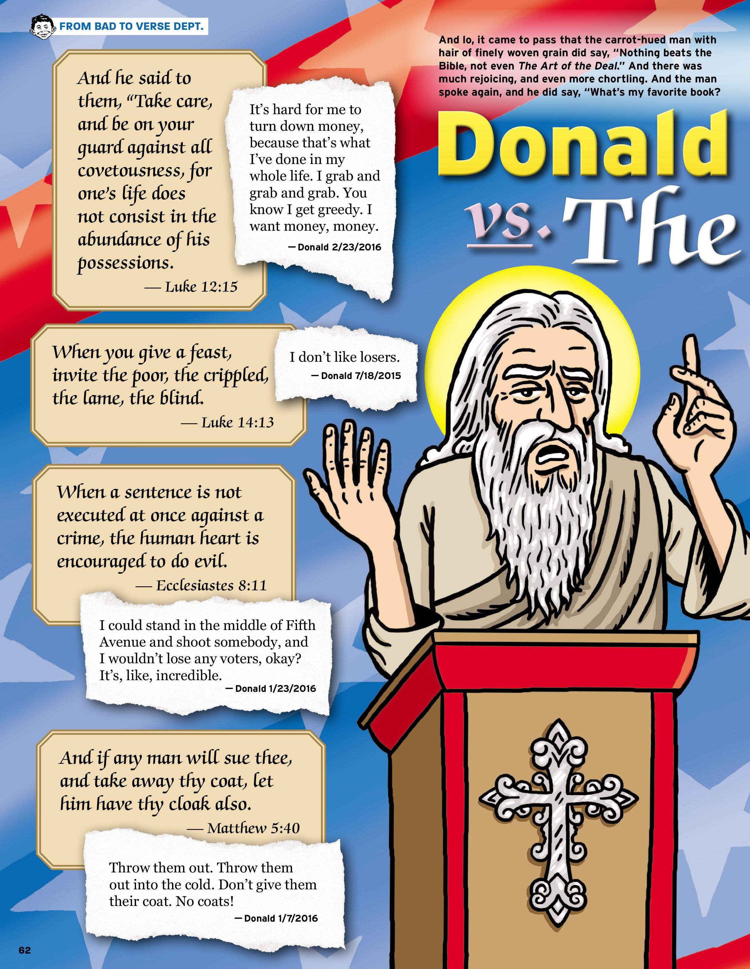 Read online MAD About Trump: A Brilliant Look at Our Brainless President comic -  Issue # TPB - 64