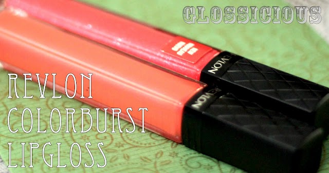Revlon Colorburst Lipgloss Swatches & Review