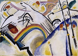 Wassily Kandinsky, Kazaklar, 1910-11, Tuval Üzerine Yağlıboya, 94,6 x 130,2 cm, Londra Tate Galeri