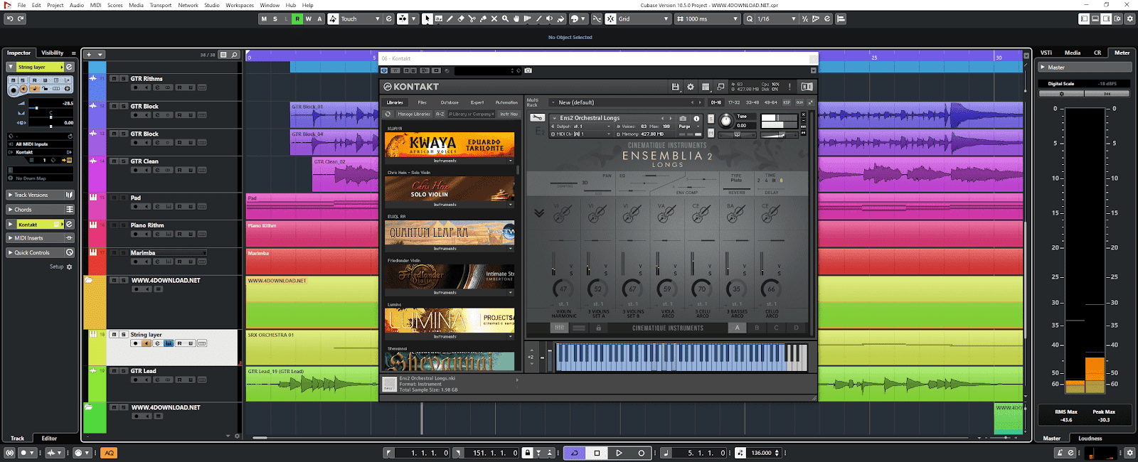 Download Cinematique Ensemblia 2 Orchestral KONTAKT