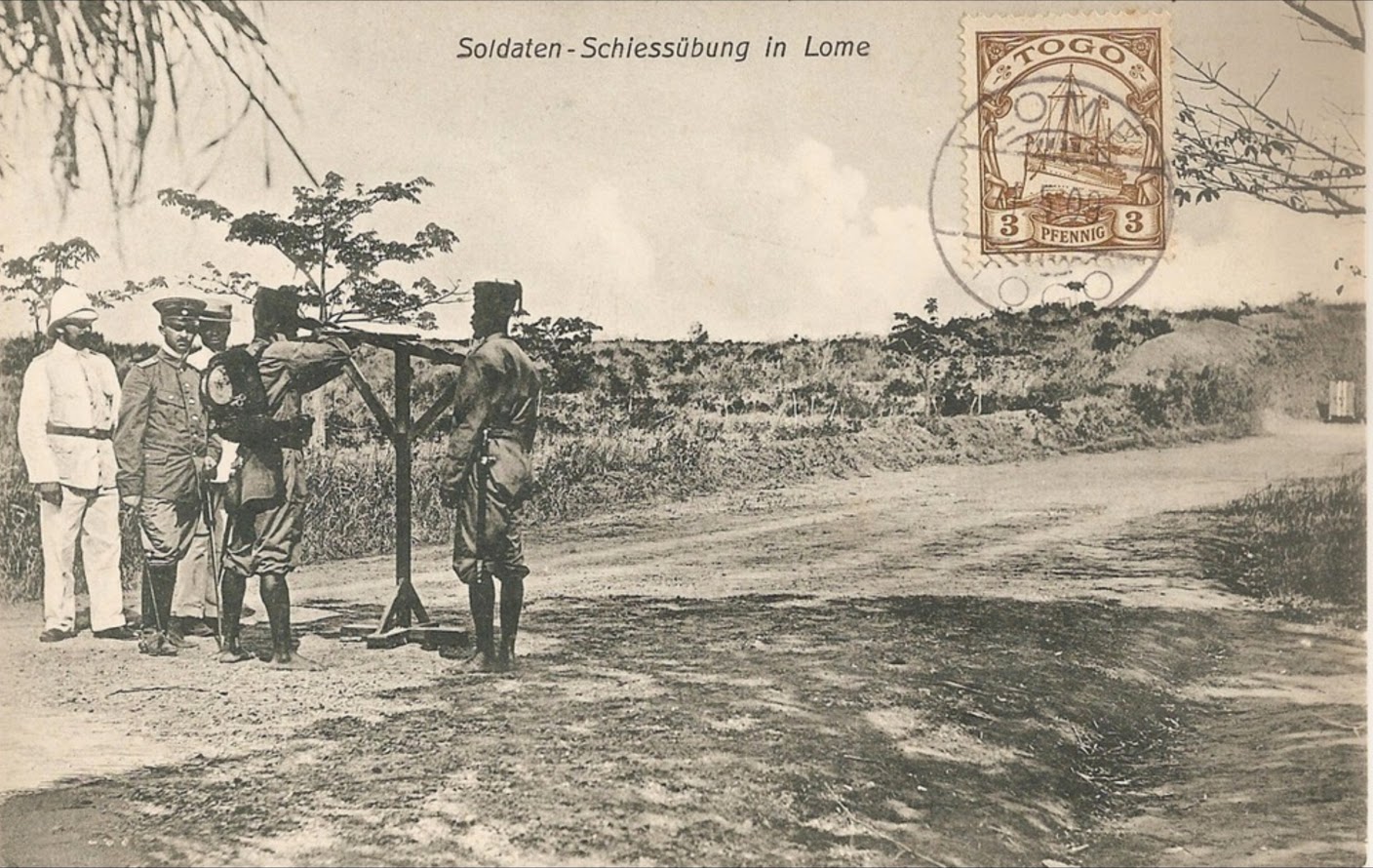 LA MARCOPHILIE NAVALE 1914 La guerre au Togo vue par un sousofficier