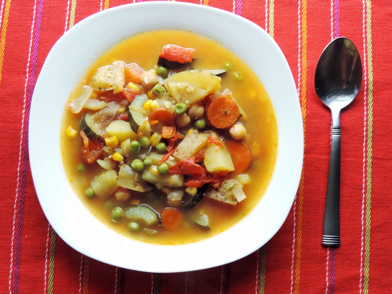 Homemade Vegetable Soup The Kitchen Wife