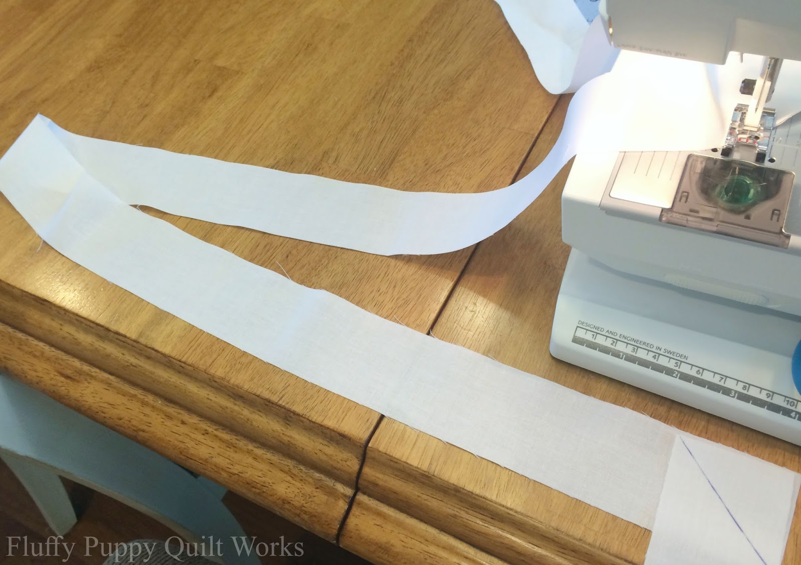 Fluffy Puppy Quilt Works Machine Quilt Binding Full StepbyStep Tutorial