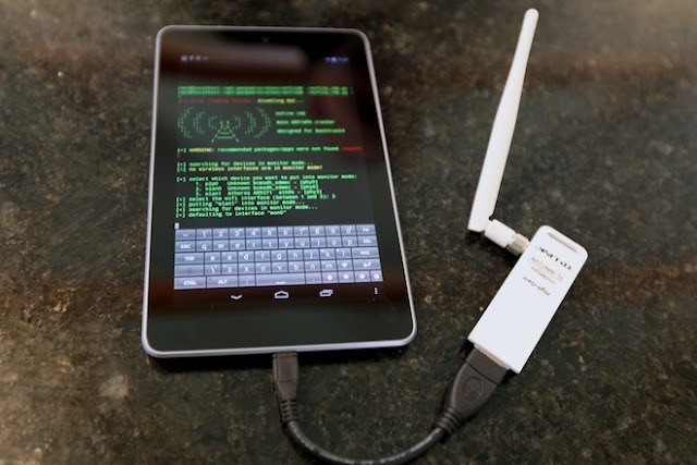 Pwn Pad Android device, Network hacking machine launched