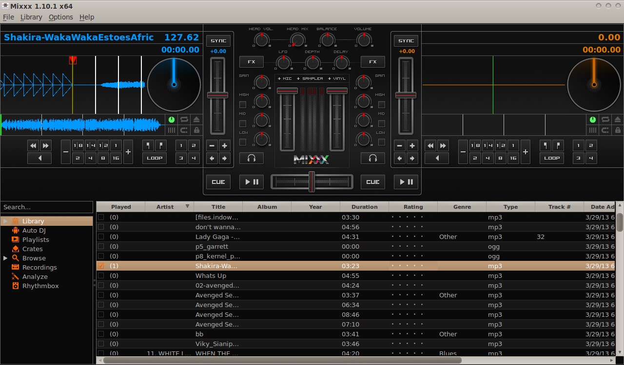 Mixx Linux 6 Software Digital Music Paling Top di Linux