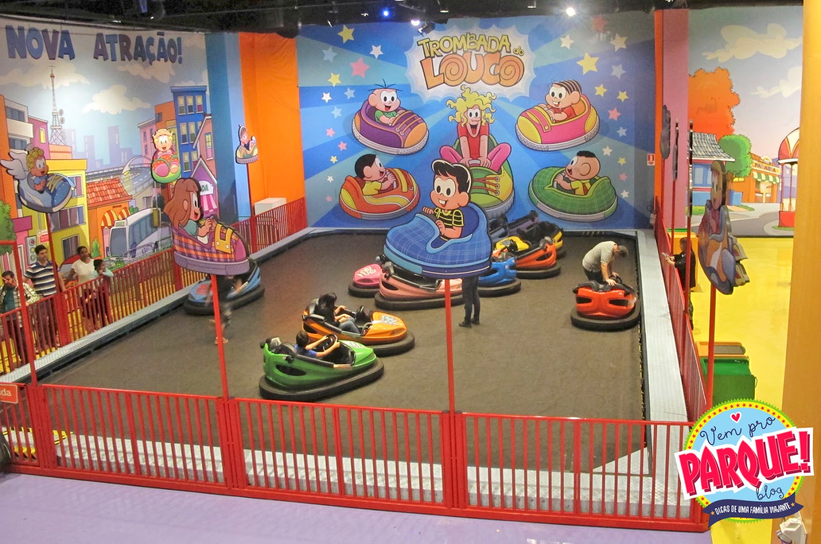 As atrações do Parque da Mônica