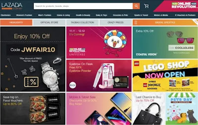 toko online lazada Olshop lazada