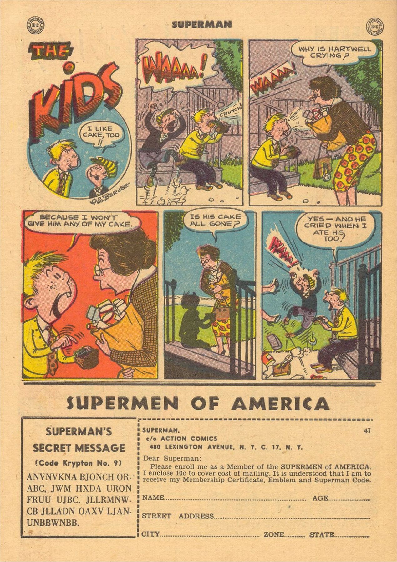 Read online Superman (1939) comic -  Issue #47 - 48