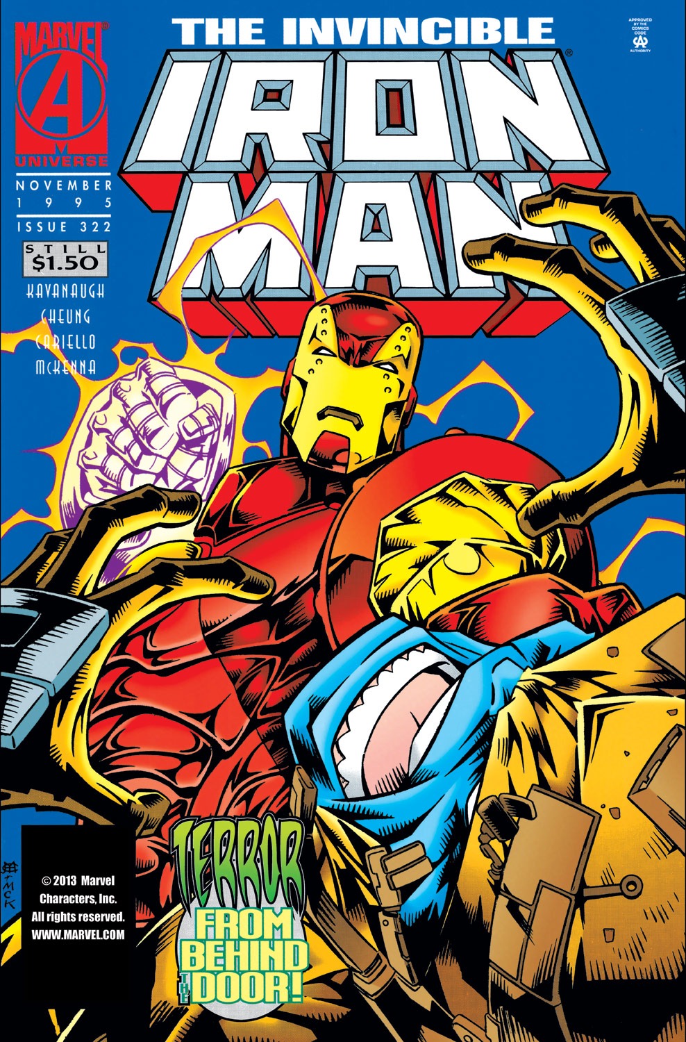 Read online Iron Man (1968) comic -  Issue #322 - 1