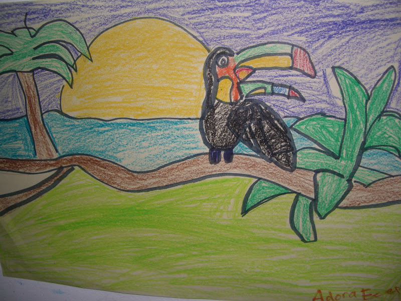 CIS Visual Art: Third Grade Art Projects