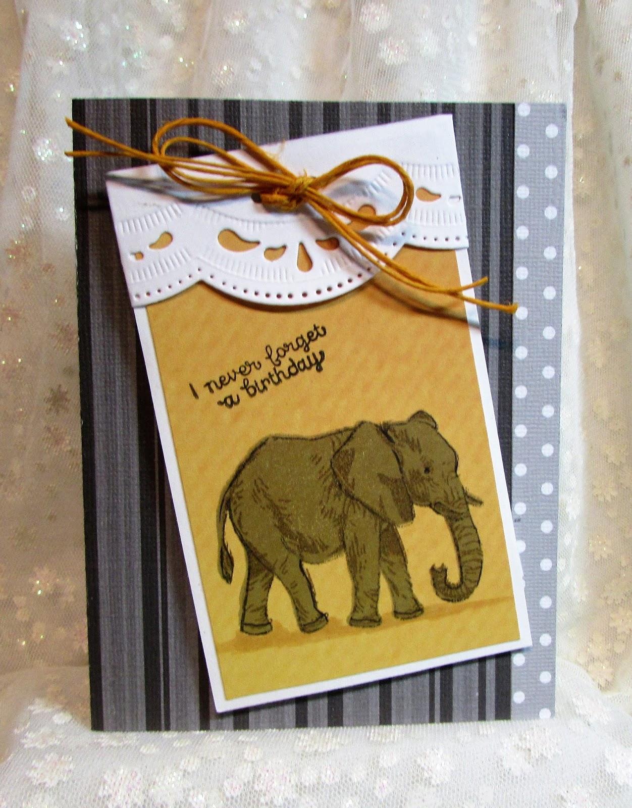 Buffalo Stamps & Stuff BSS IDEA Color Layering Elephant