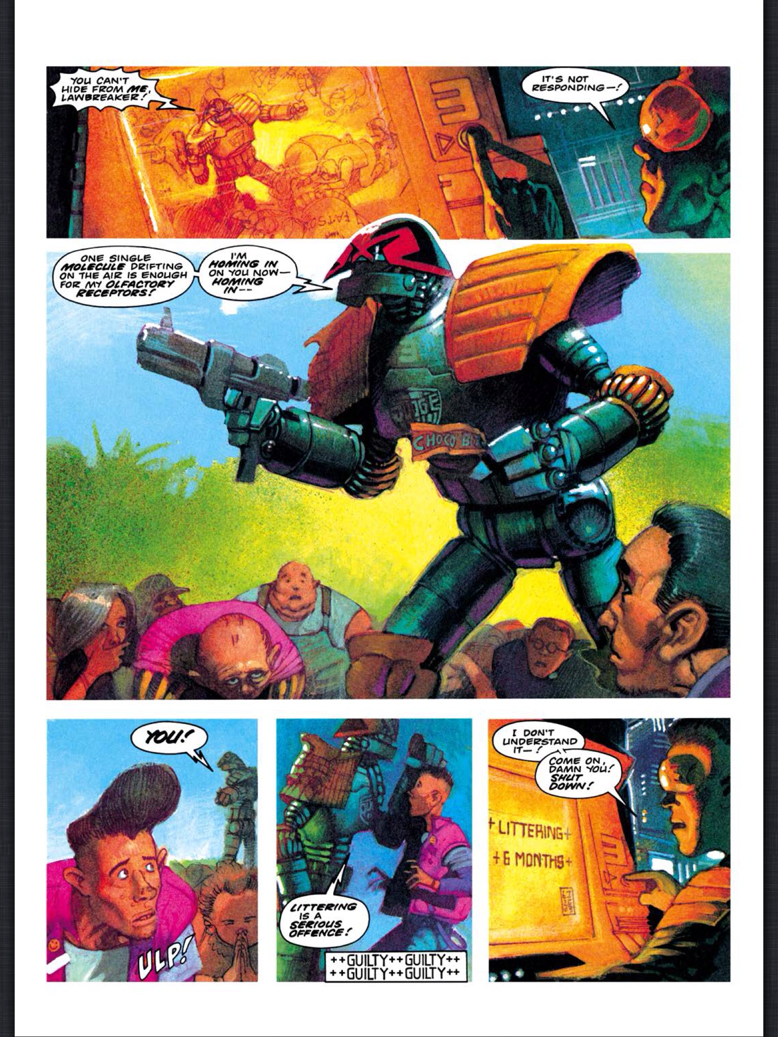 Read online Judge Dredd: The Complete Case Files comic -  Issue # TPB 18 - 198