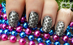 nail silver deco designs prettyfulz
