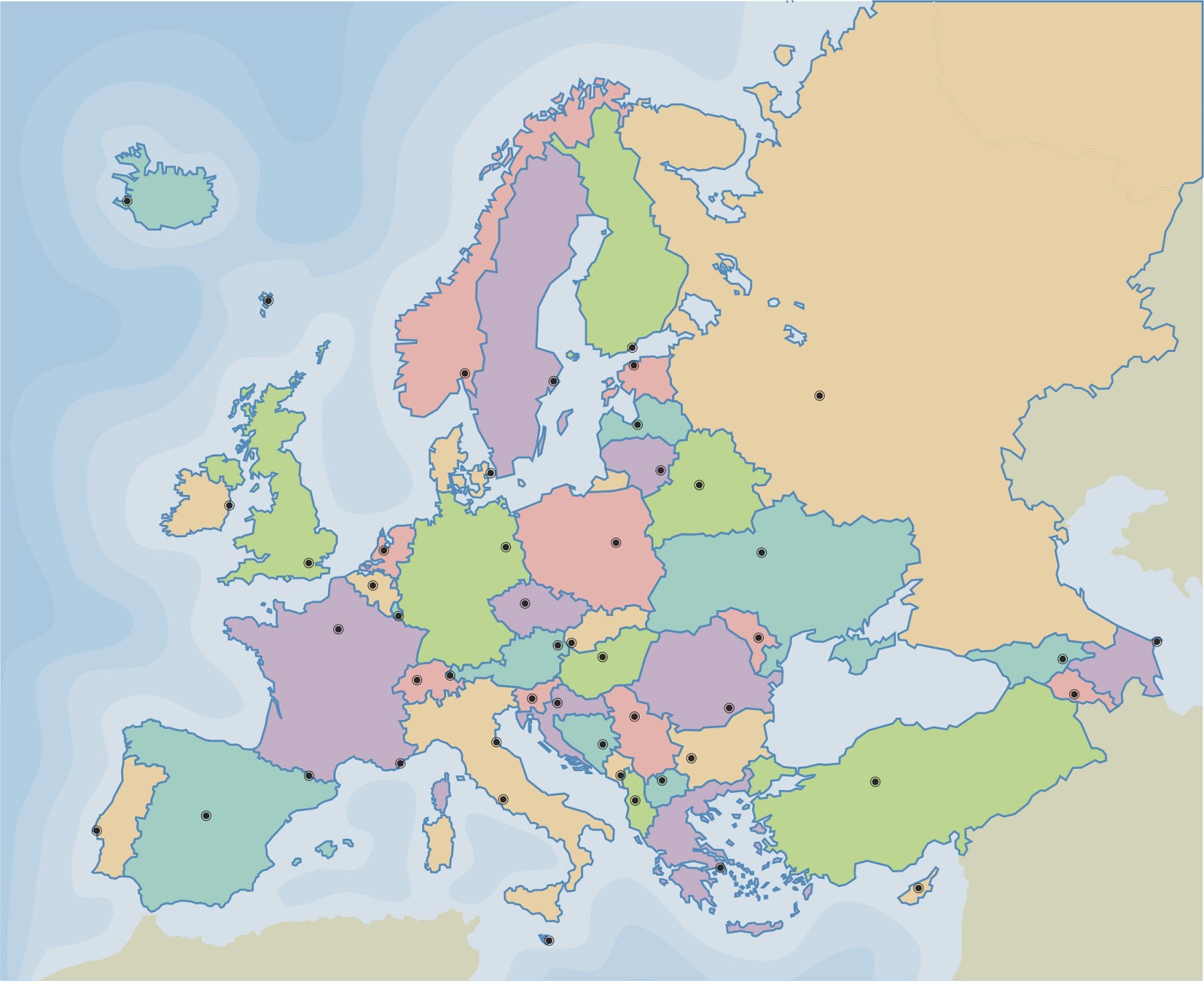 El Diario De La Clase Mapas De Europa