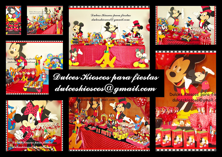 Elegi tu tematica: Mickey Mouse!!!