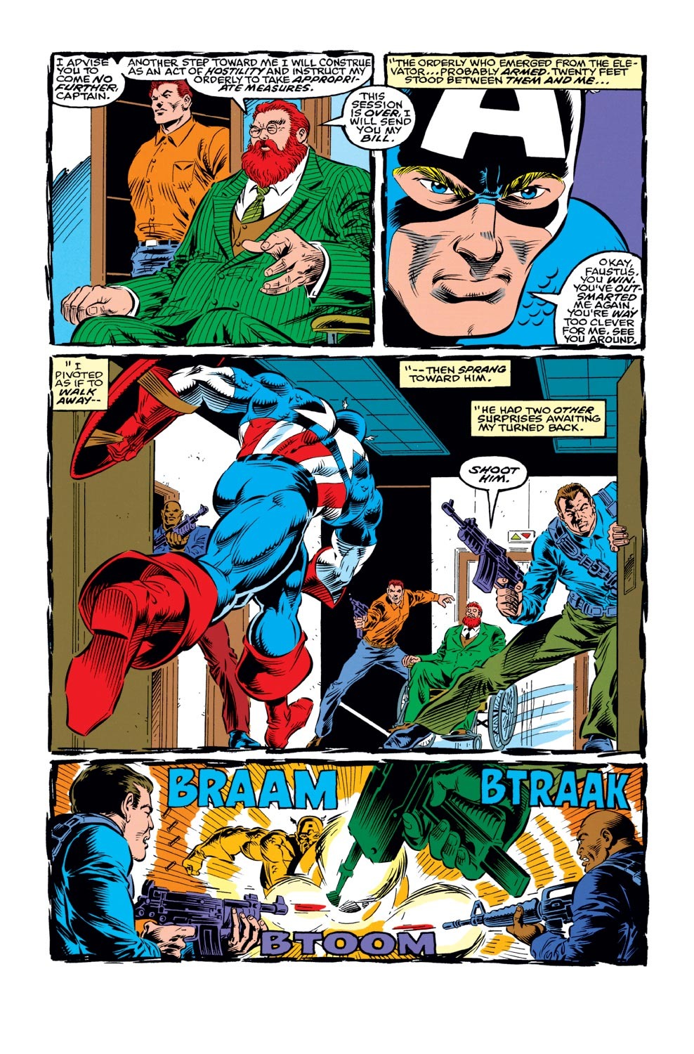 Read online Captain America (1968) comic -  Issue #421 - 8