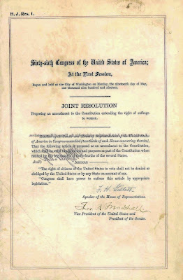 19th Amendment Clip Art