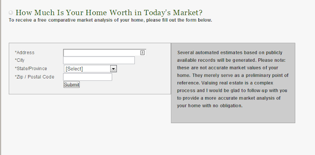 calculate the value of your home in today's market