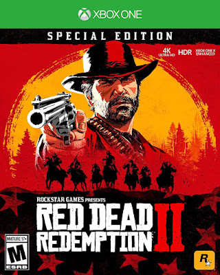 Red Dead Redemption 2 Game Cover Xbox One Special Edition