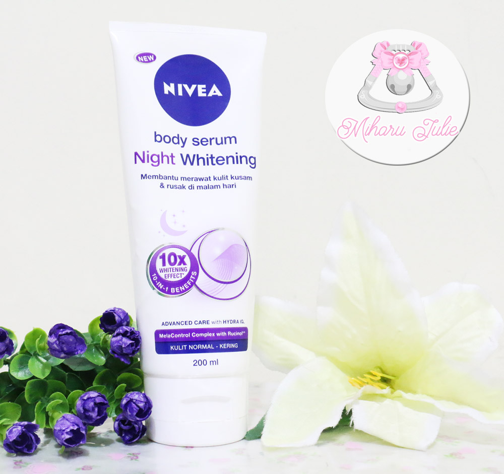 nivea body serum day and night