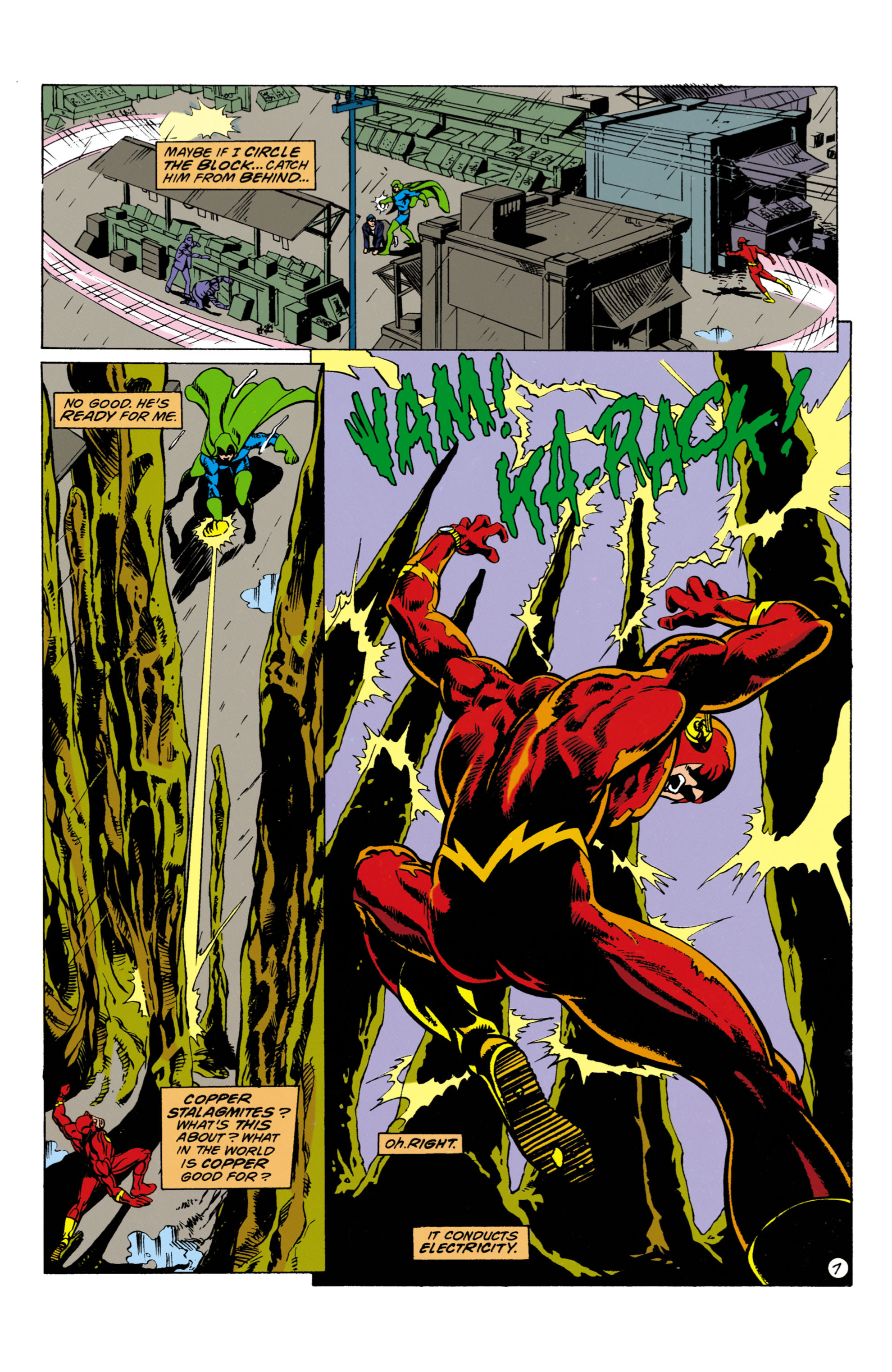 Read online The Flash (1987) comic -  Issue #72 - 7