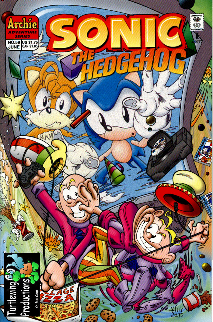 Read online Sonic The Hedgehog comic -  Issue #59 - 1