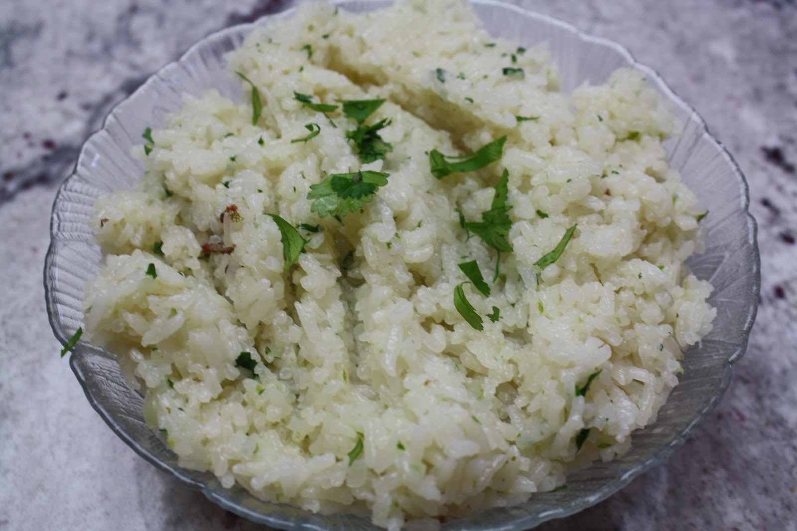 Lime Cilantro Rice Kimberly's GlutenFree Kitchen